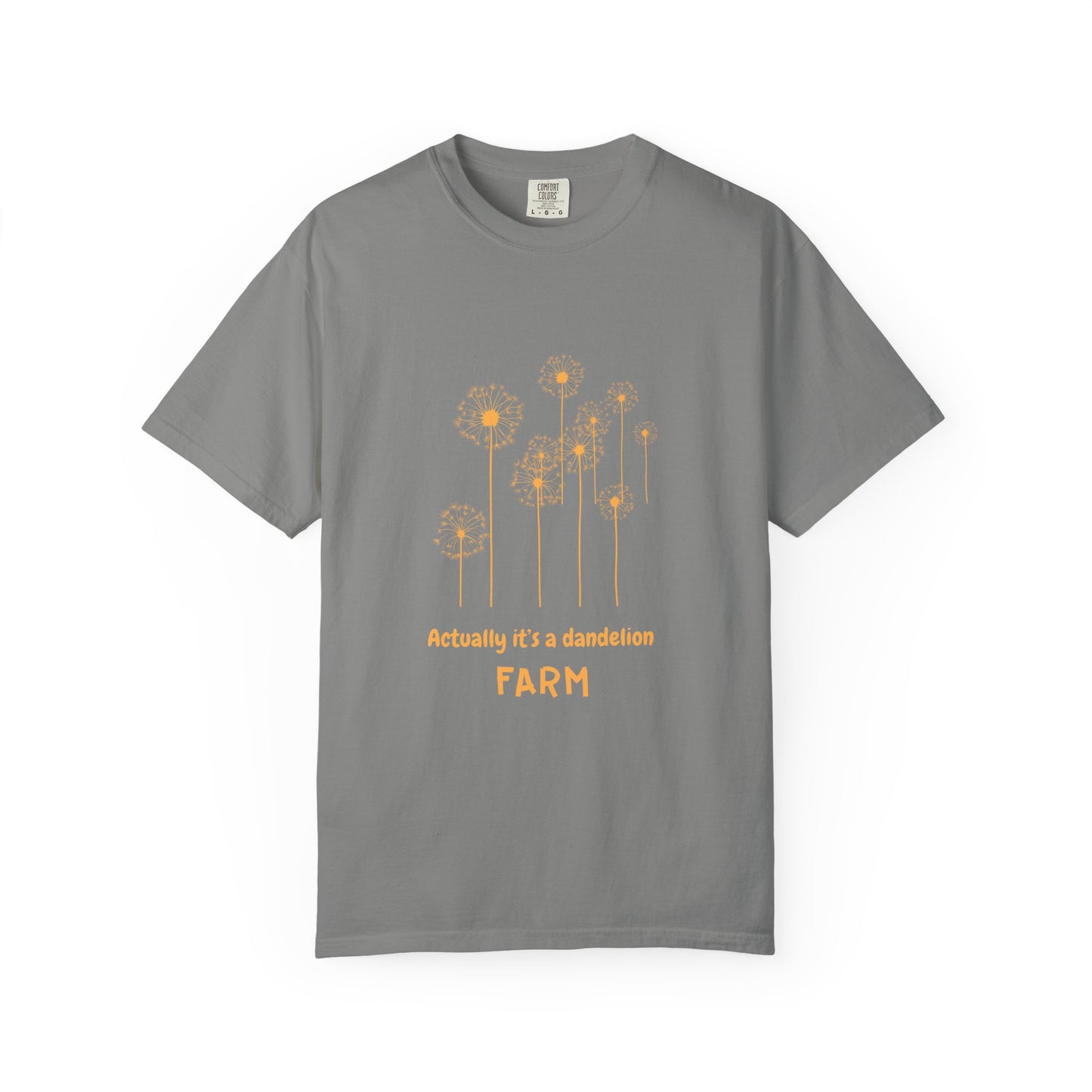 Graphic T shirt for plant lovers grey gray