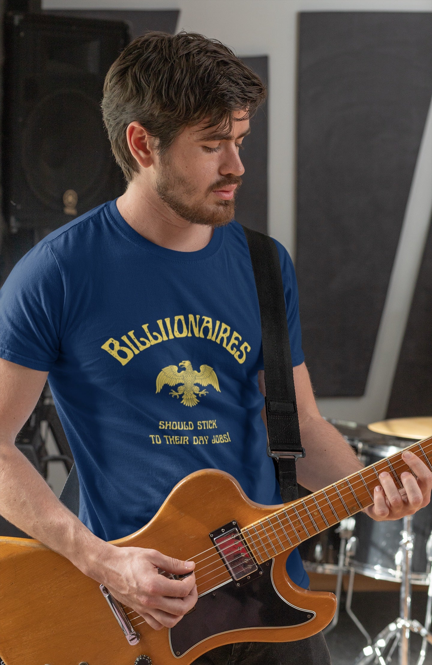 "Billionaires Should Stick to Their Day Jobs" 100% Cotton Progressive T-shirt