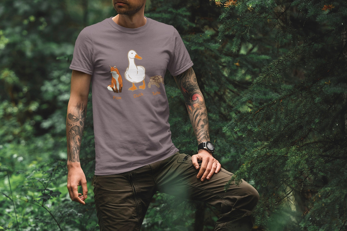 "Fox Duck Turtle" F*ck DT Tee