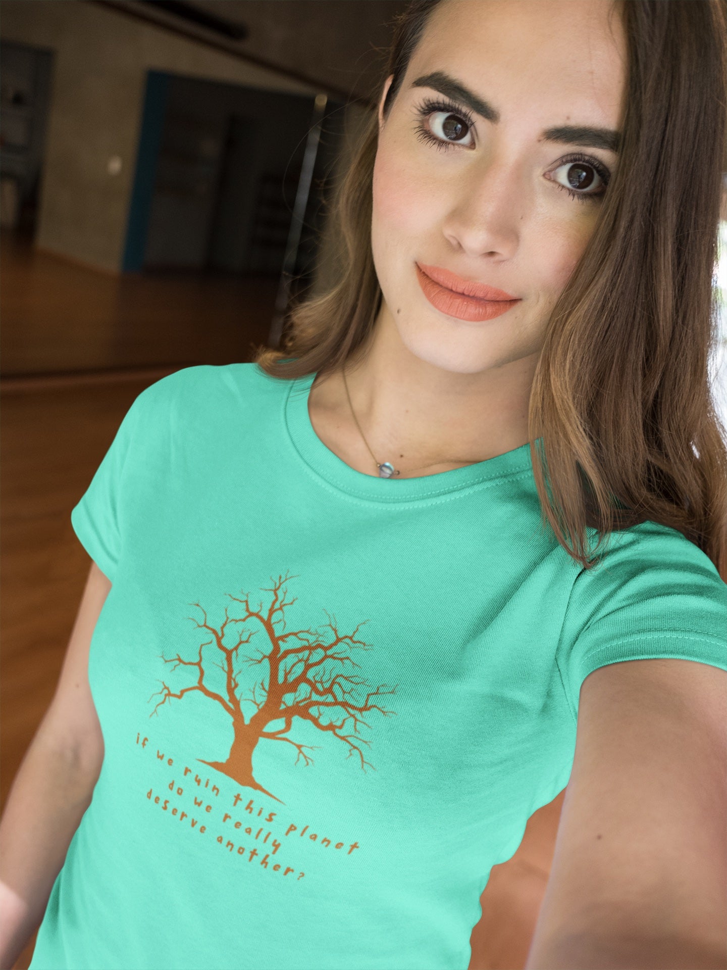 "If We Ruin This Planet Do We Really Deserve Another?" Earth Lover Tee