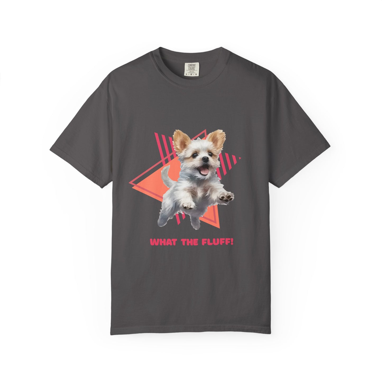 "What the Fluff!" Dog Lover's Graphic Tee