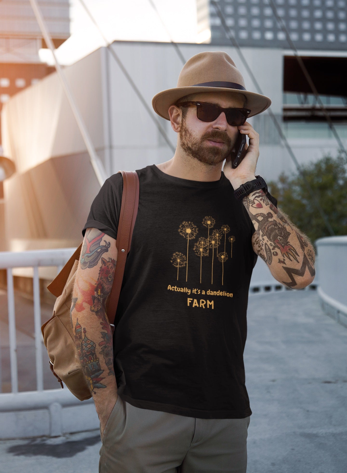 "Dandelion Farm" Graphic T Shirt for Plant Lovers