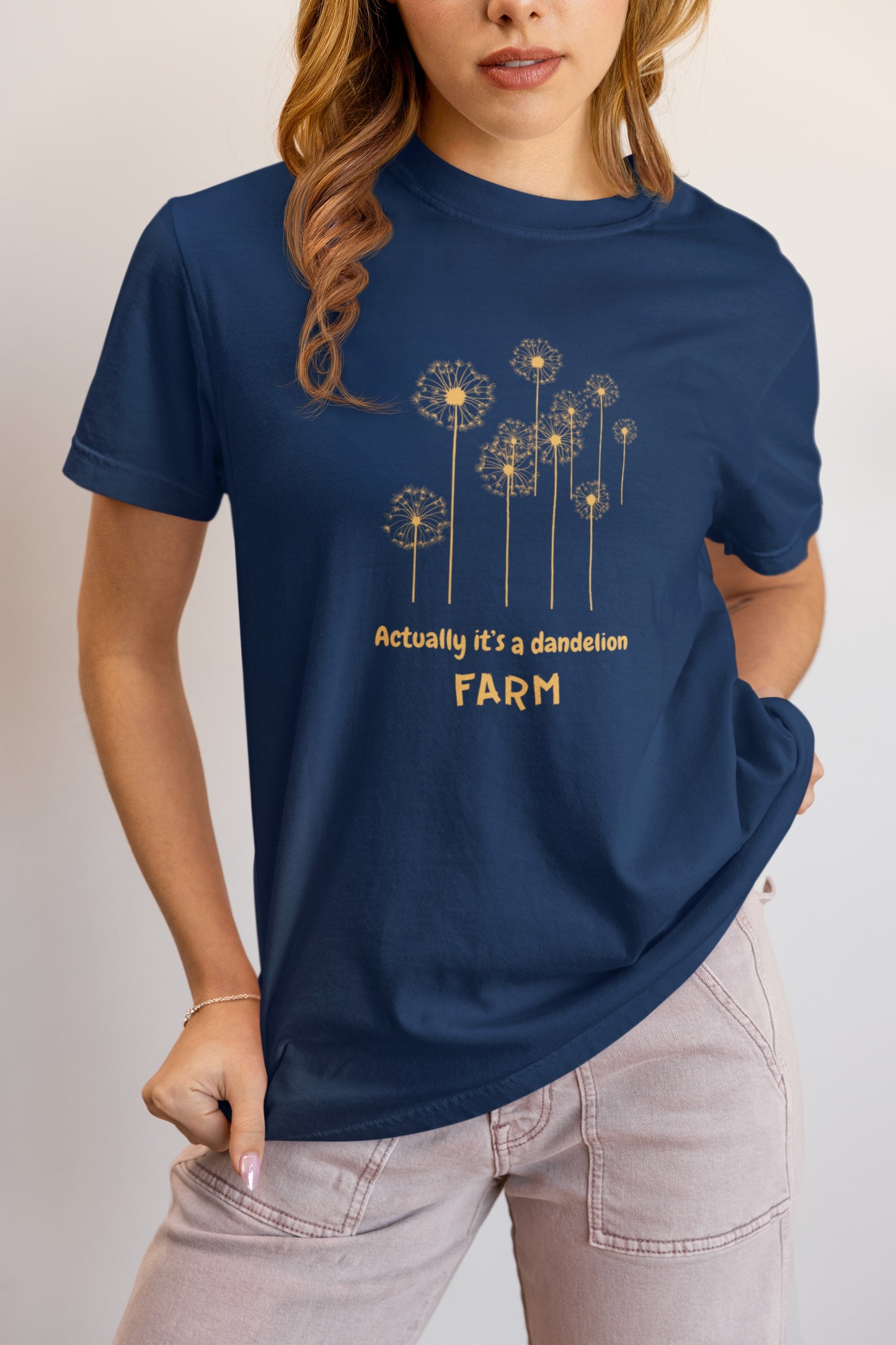 "Dandelion Farm" Graphic T Shirt for Plant Lovers