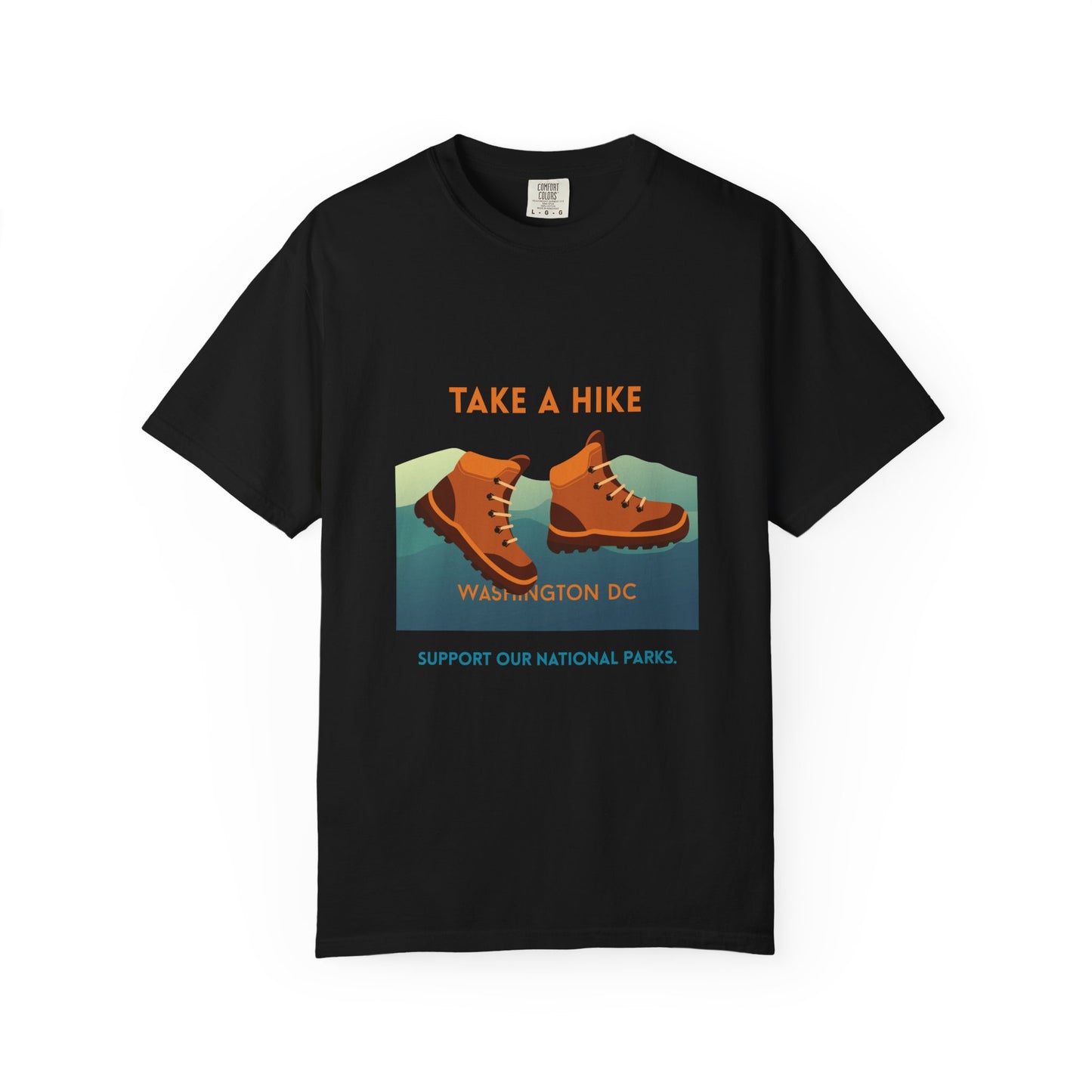 "Take A Hike Washington DC" Graphic T-shirt for National Park Lovers