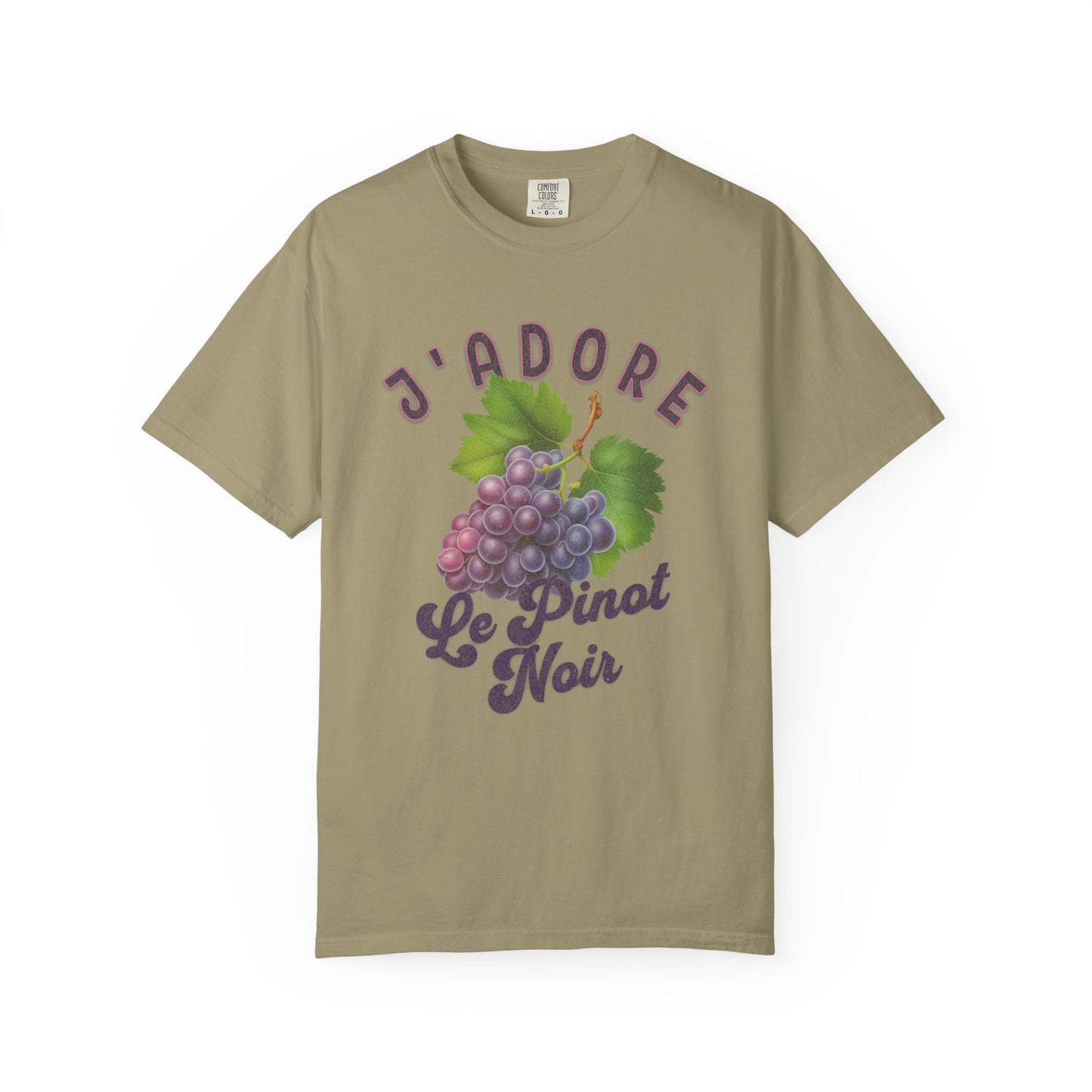 "J'adore Le Pinot Noir" Wine Lover Tee