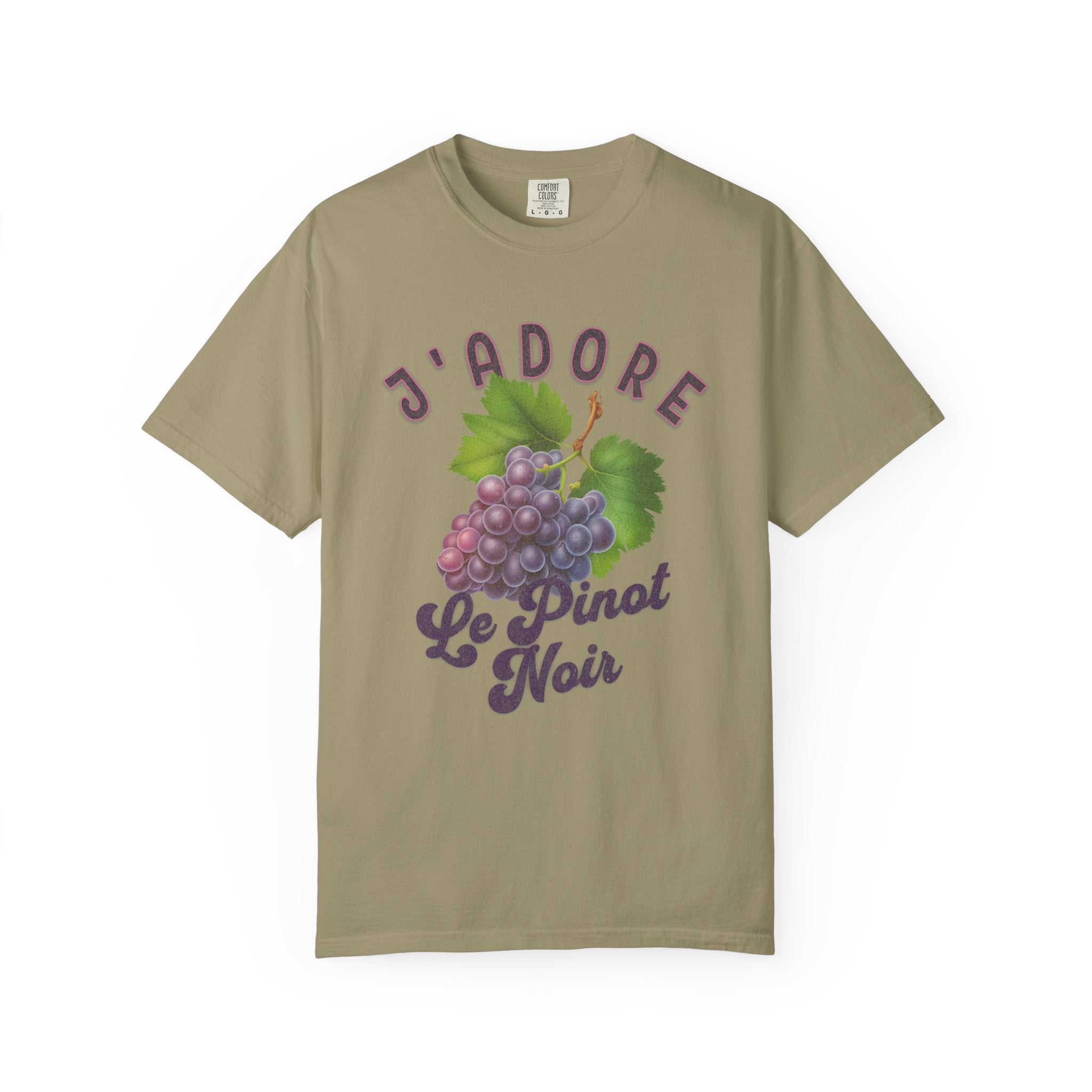 "J'adore Le Pinot Noir" Wine Lover Tee