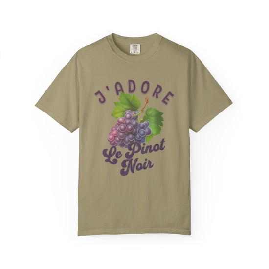 "J'adore Le Pinot Noir" Wine Lover Tee