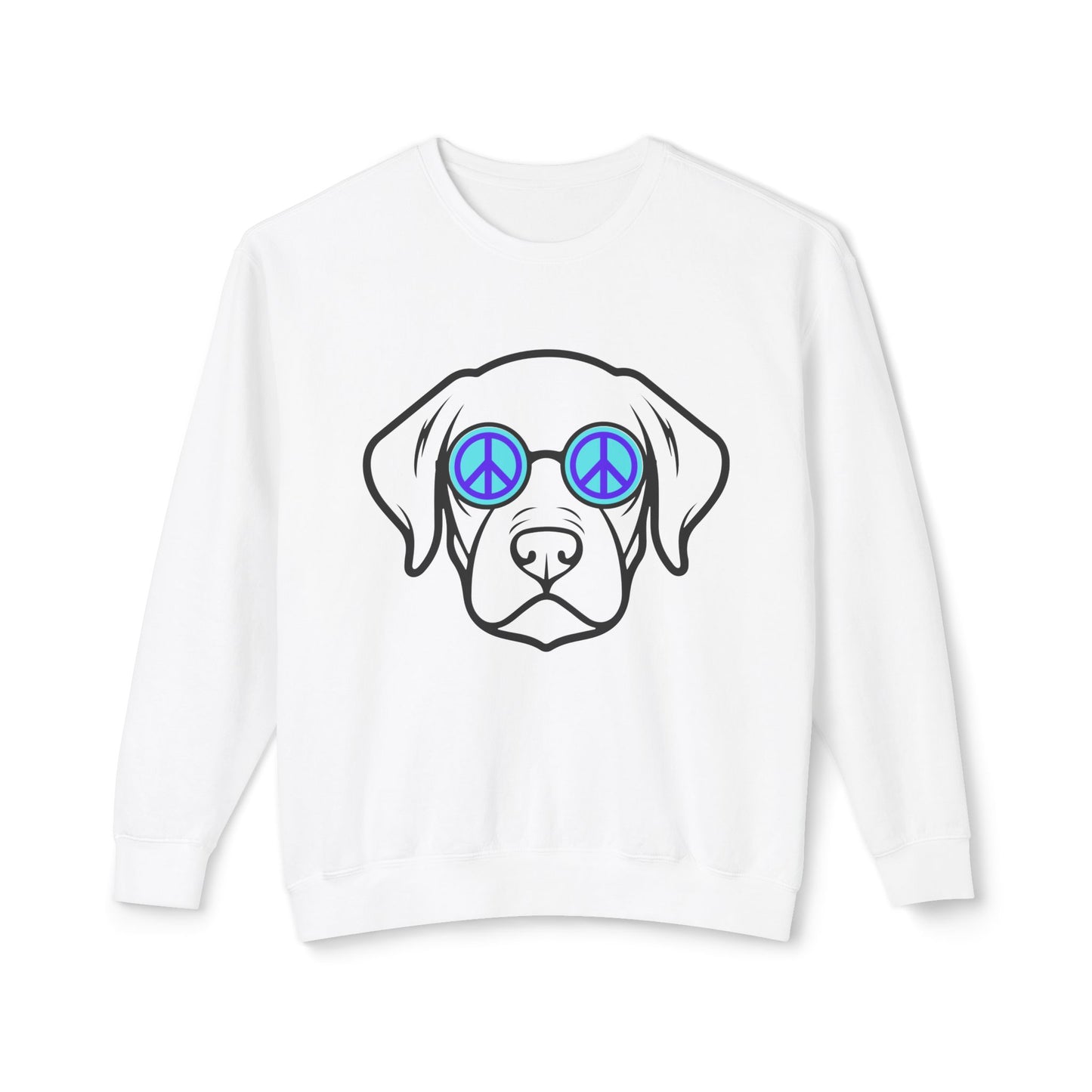 "Peaceful Pup" Peace On Earth Sweatshirt