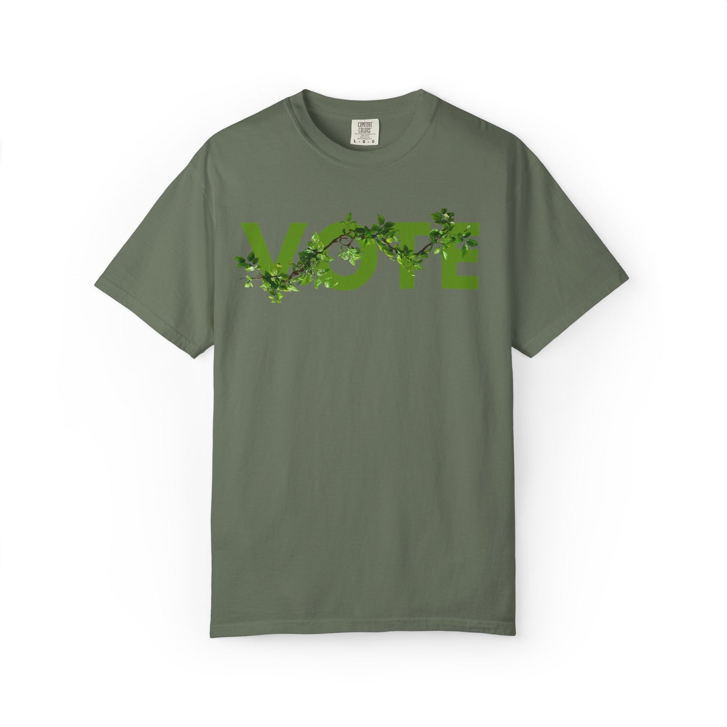 "Vote Green" 100% Cotton Climate Change Tee