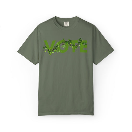 "Vote Green" 100% Cotton Climate Change Tee