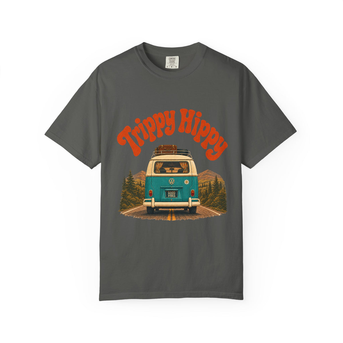 "Trippy Hippy" 70's Vibe Tee
