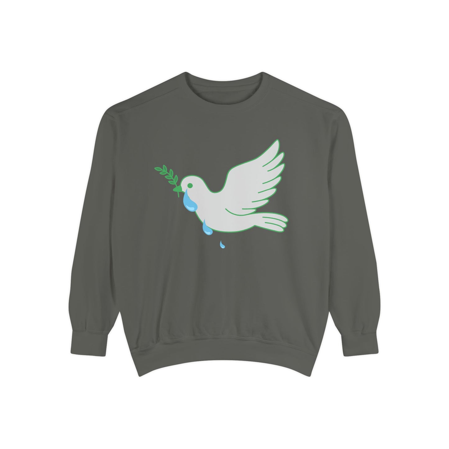 "Dove of  Peace" Unisex Cotton  Sweatshirt