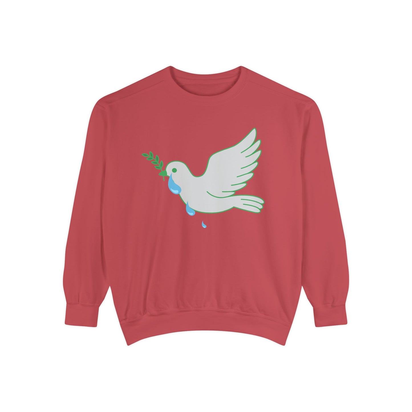 "Dove of  Peace" Unisex Cotton  Sweatshirt