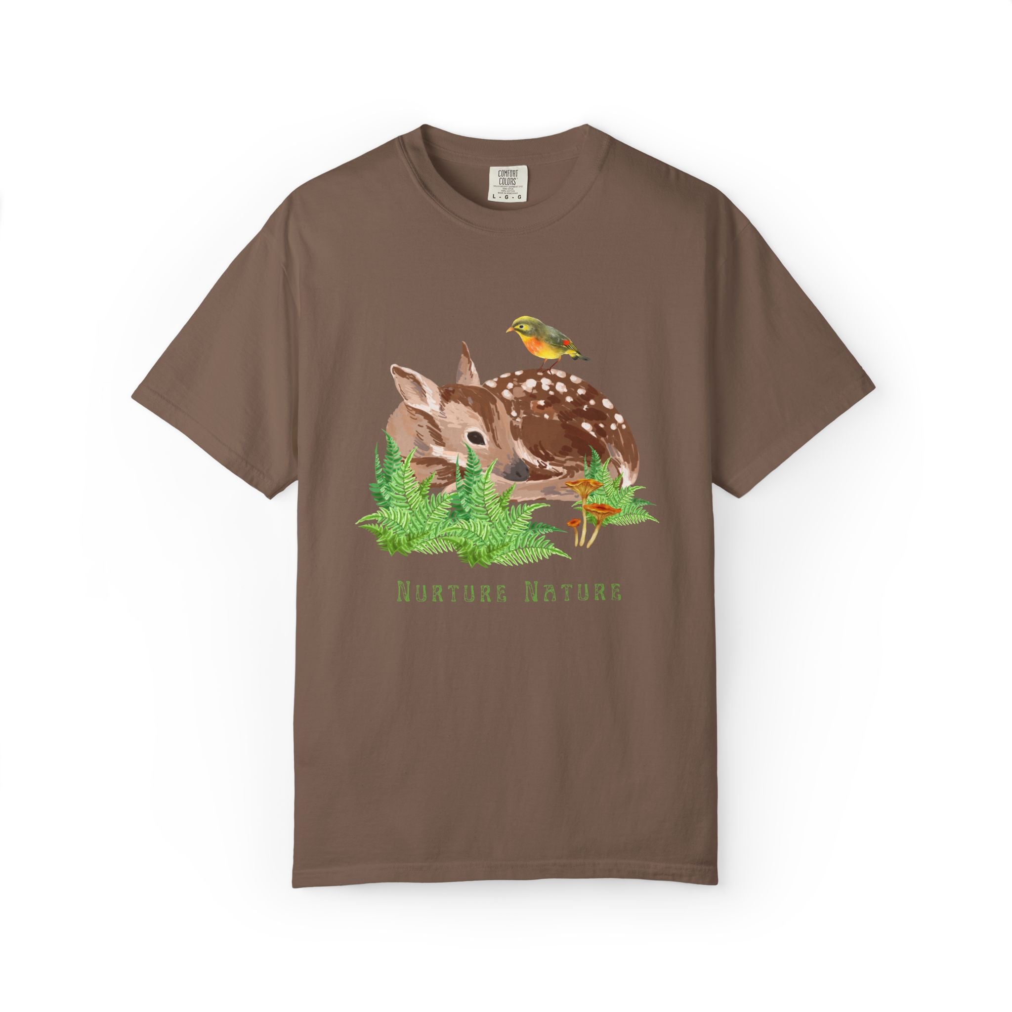 "Nurture Nature" 100% Cotton Nature Lover Tee