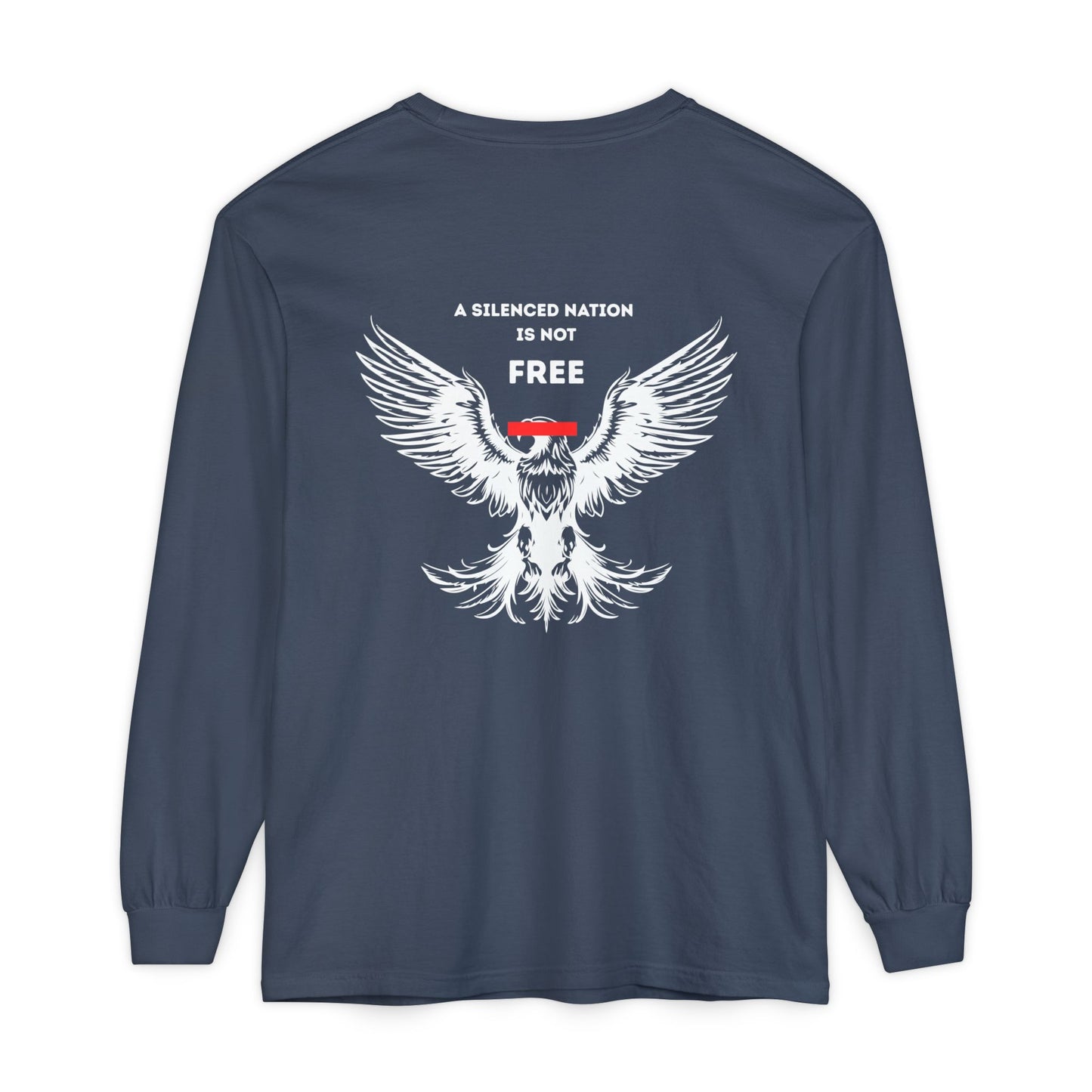 "A Silenced Nation Is Not Free" First Amendment Tee