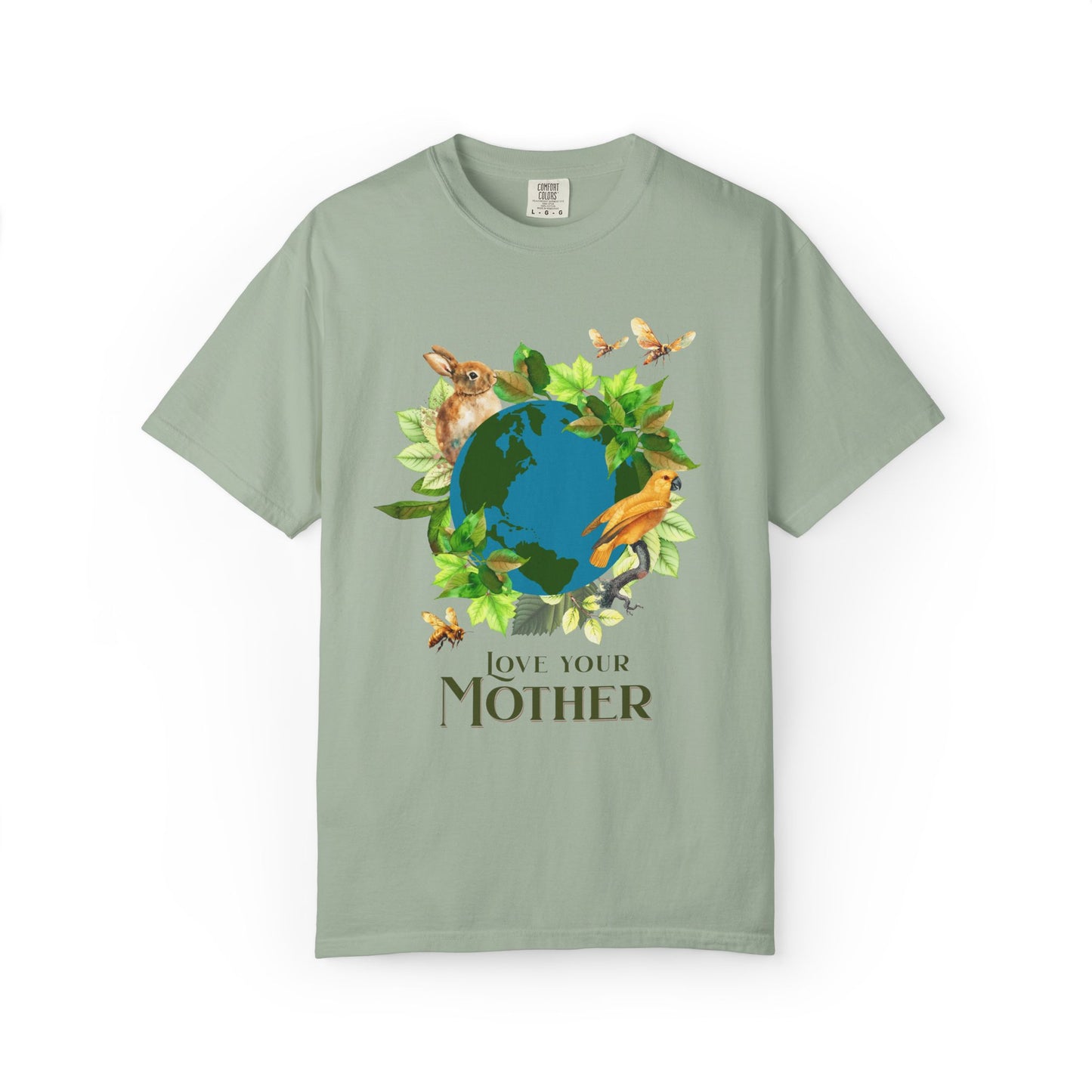 Love Your Mother  100% Cotton Climate Change T-shirt