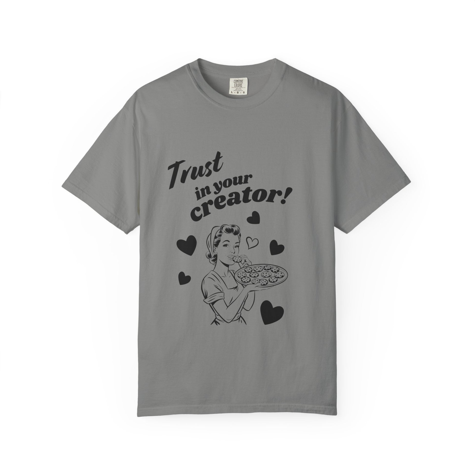 "Trust In Your Creator" Retro Mom Tee