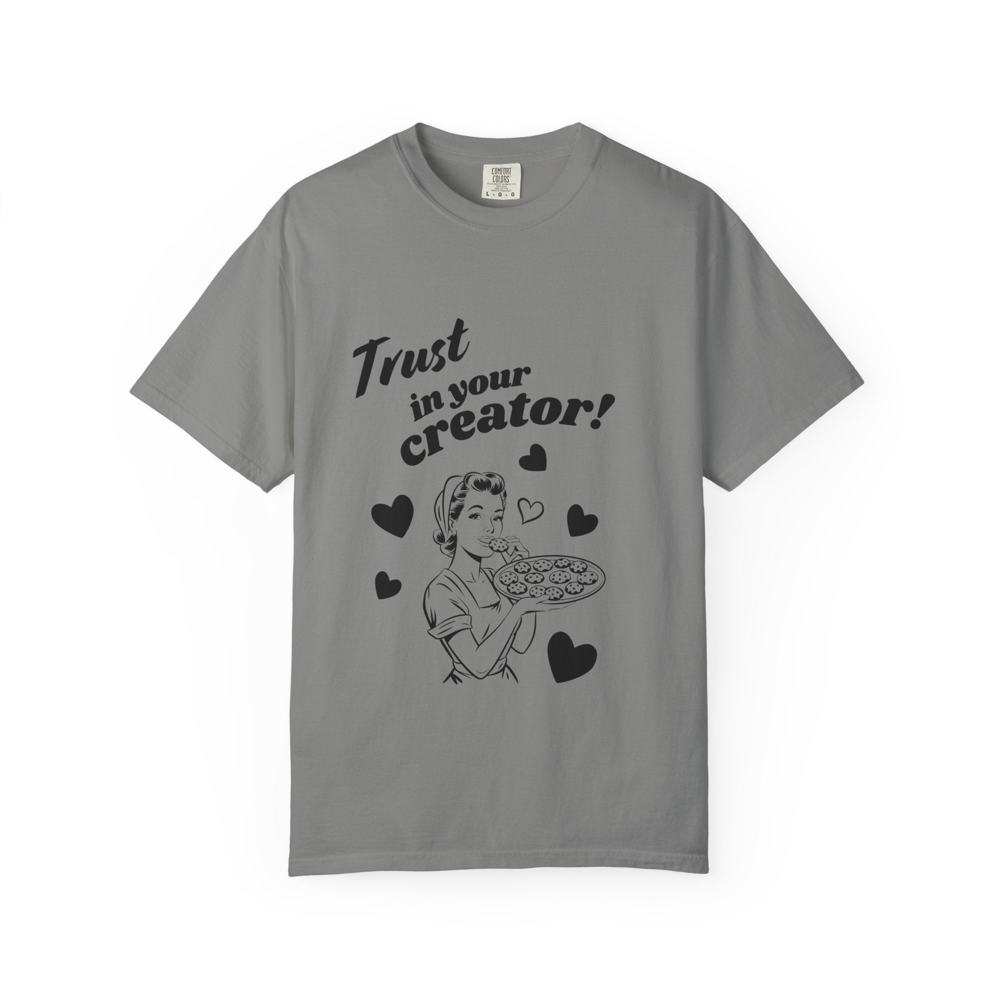 "Trust In Your Creator" Retro Mom Tee