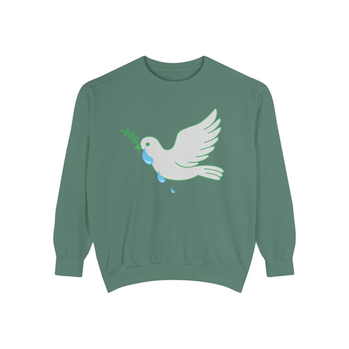 "Tearful Dove"  World Peace Sweatshirt