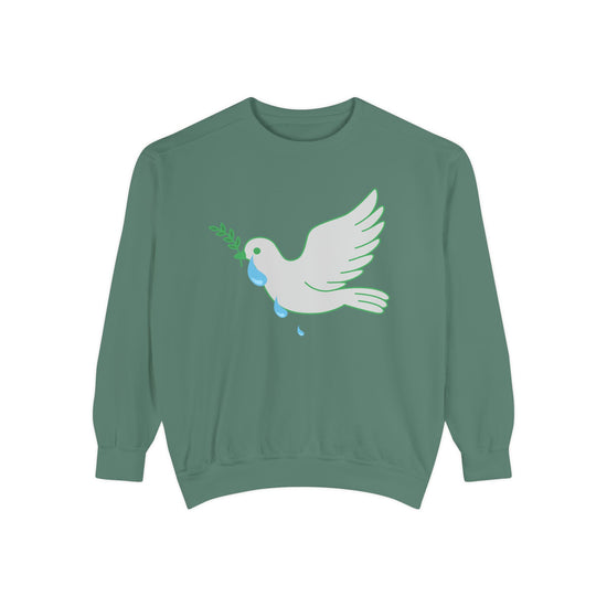 "Tearful Dove"  World Peace Sweatshirt