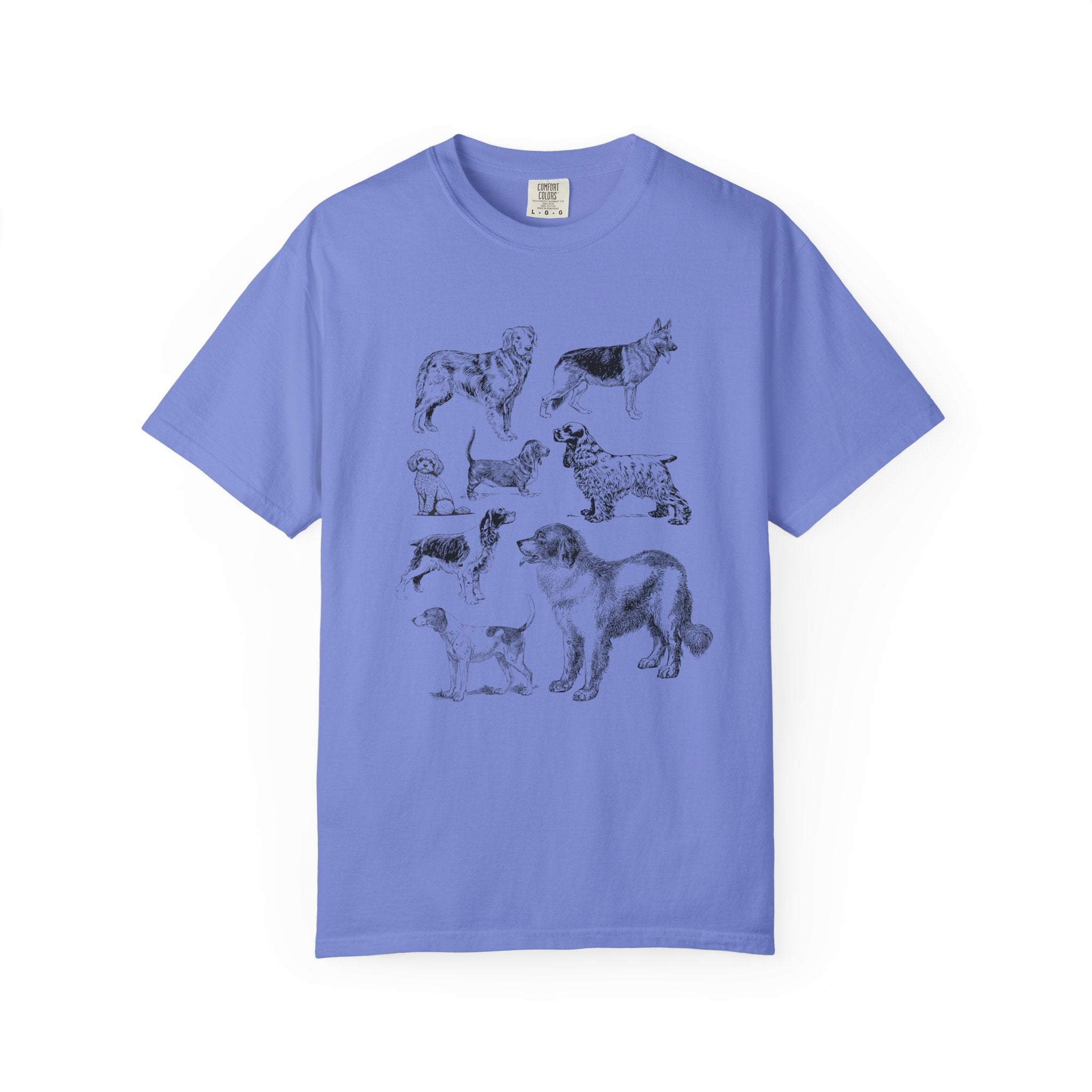 "Dog Breed Sampler" Dog Lover's Tee