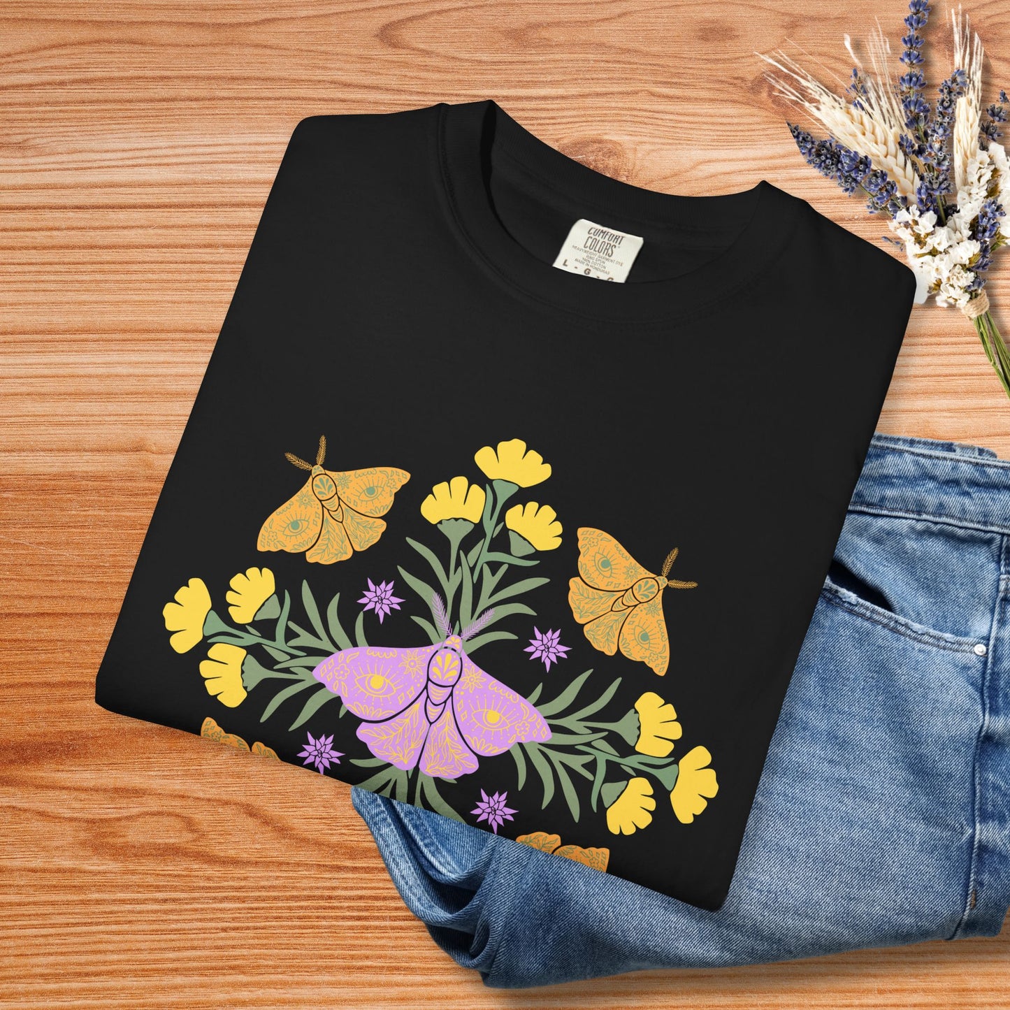 "Butterfly Mandala" 100% Cotton Tee