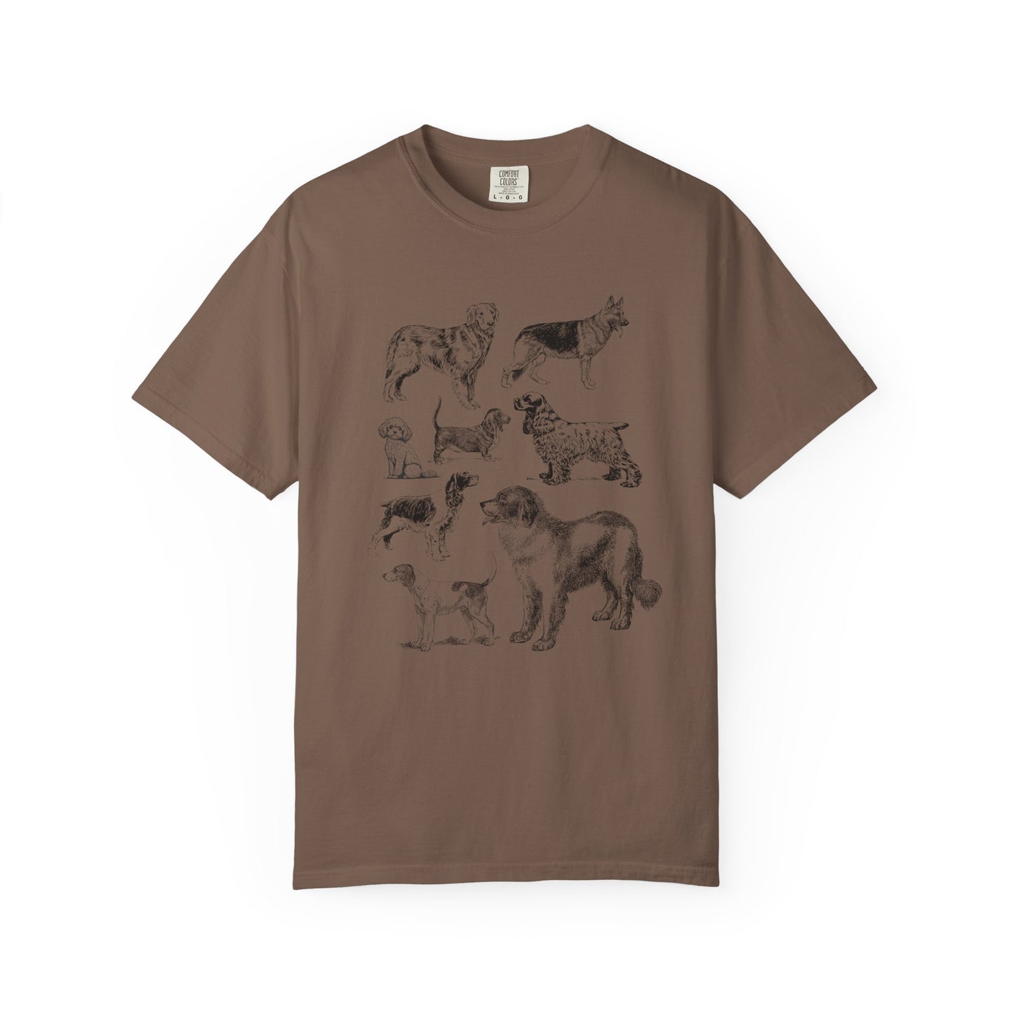 "Dog Breed Sampler" Dog Lover's Tee