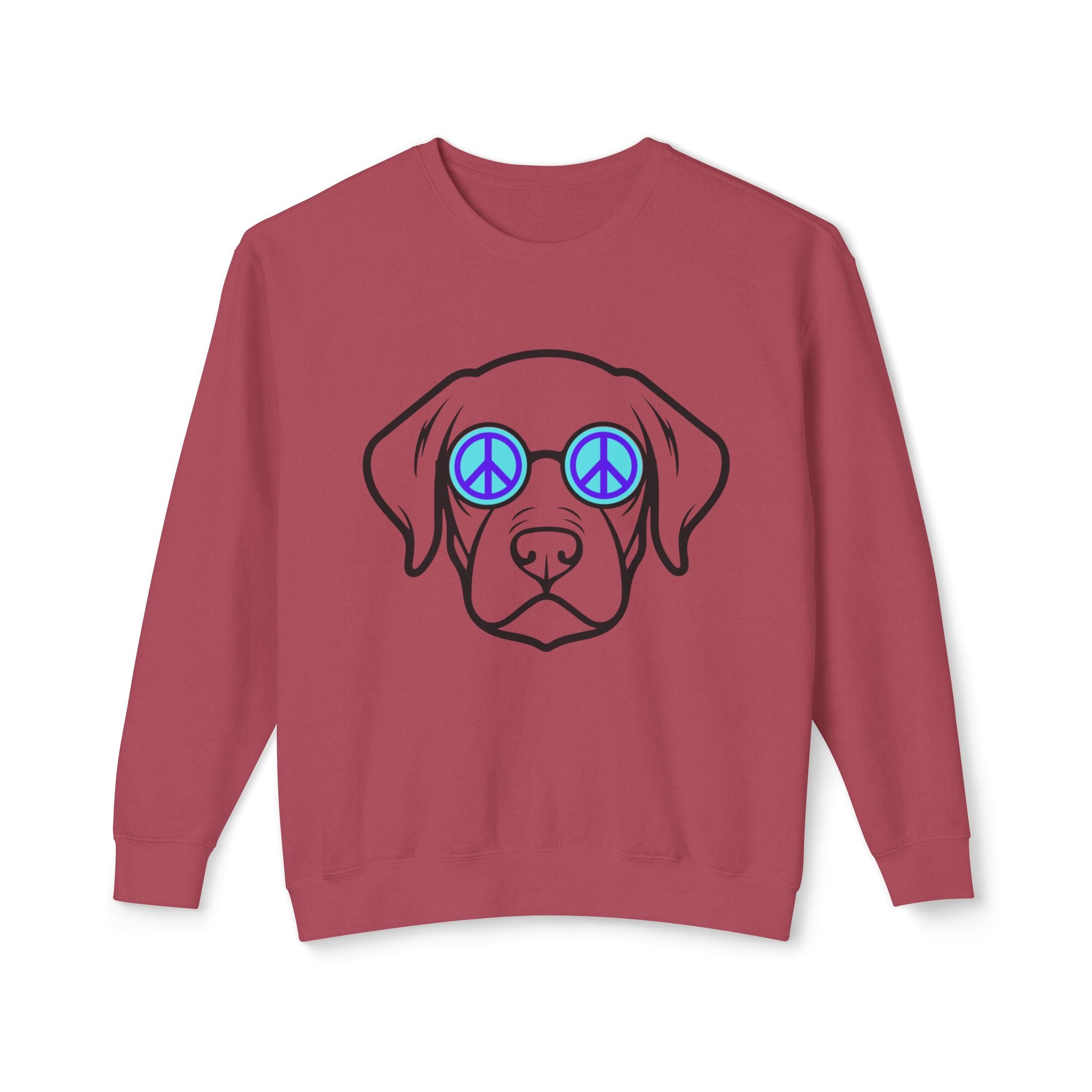 "Peaceful Pup" World Peace Sweatshirt