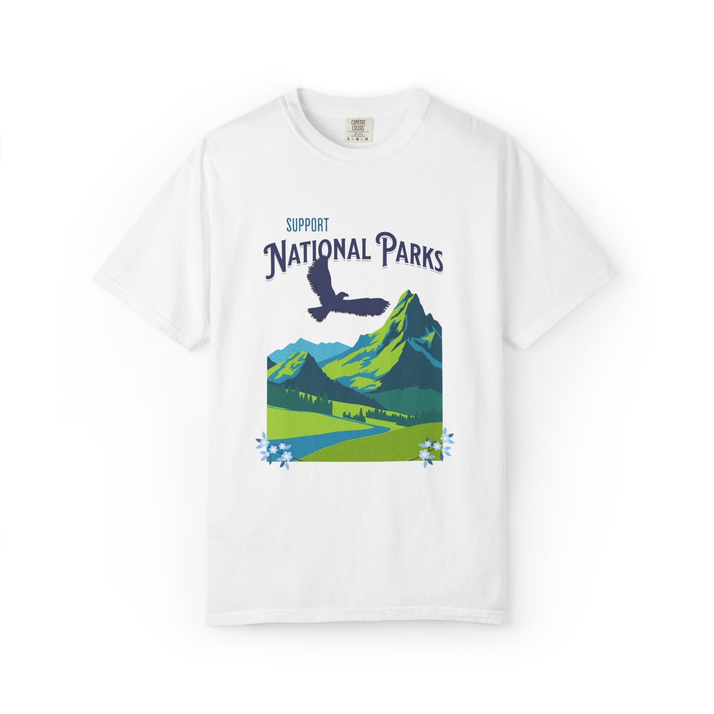 "Support National Parks" 100% Cotton Tee