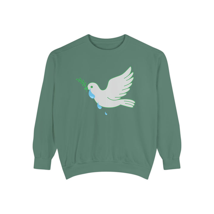 "Tearful Dove"  World Peace Sweatshirt