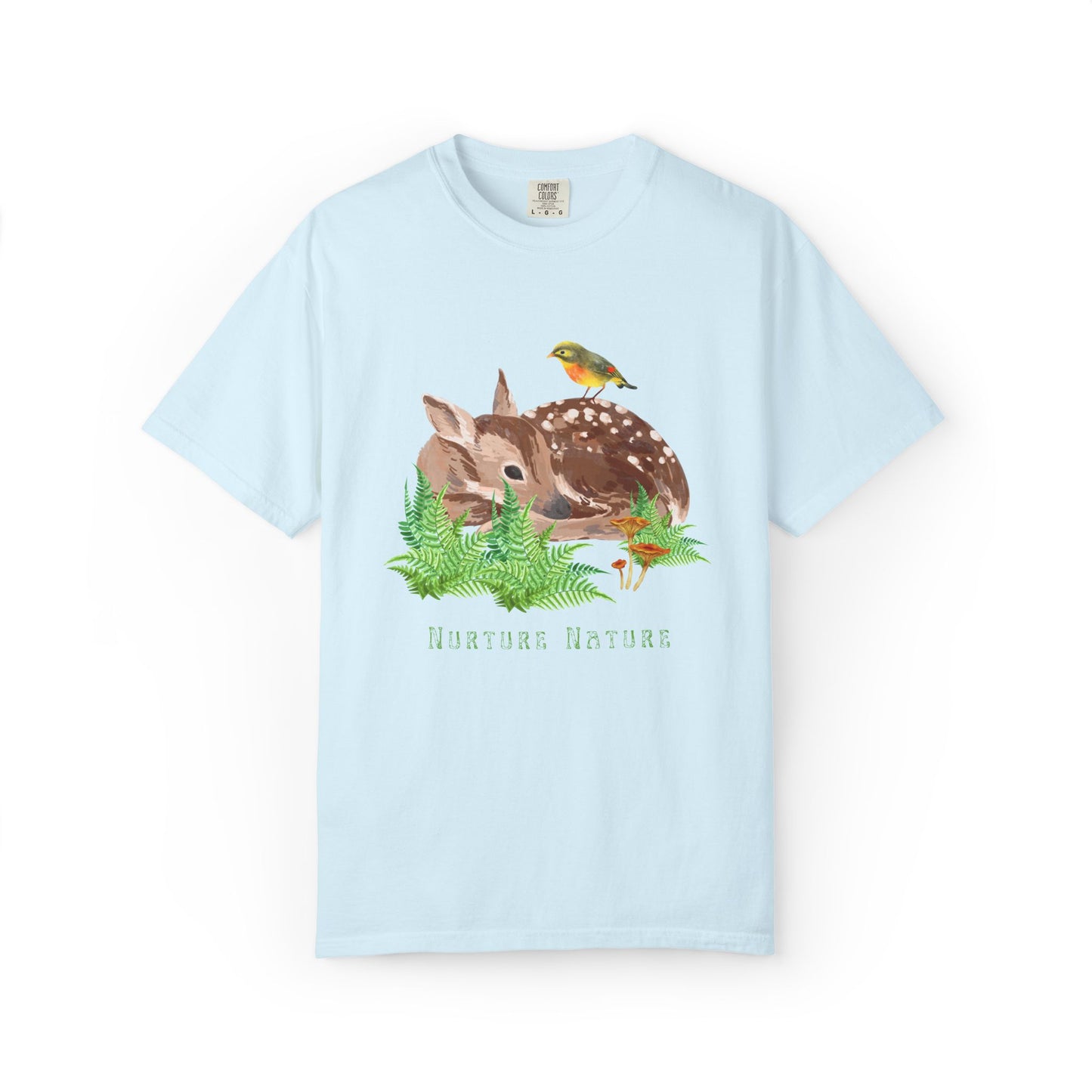 "Nurture Nature" 100% Cotton Nature Lover Tee