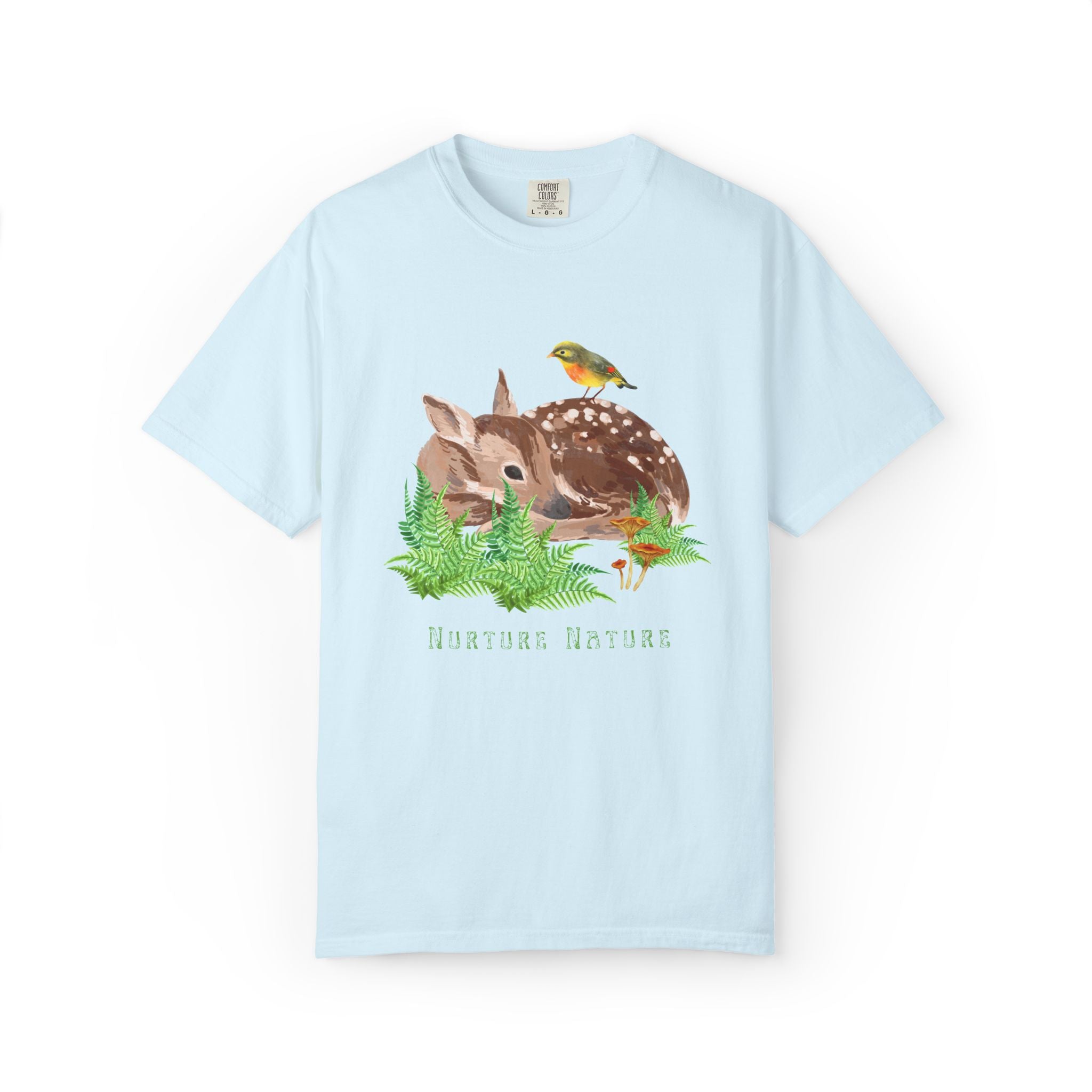 "Nurture Nature" 100% Cotton Nature Lover Tee