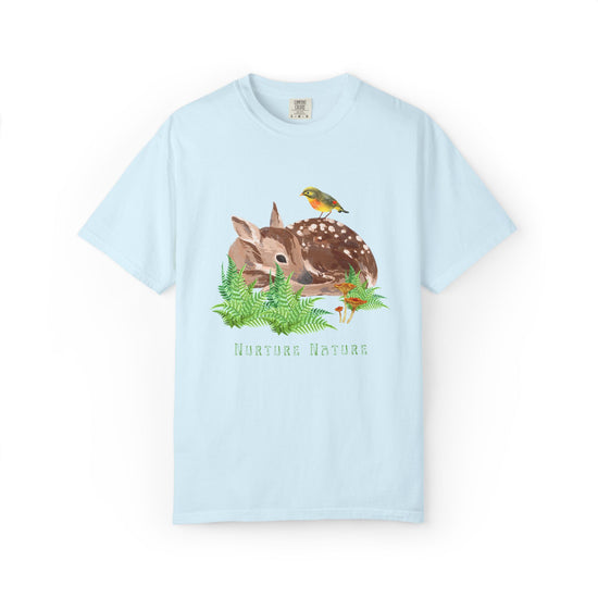 "Nurture Nature" 100% Cotton Nature Lover Tee