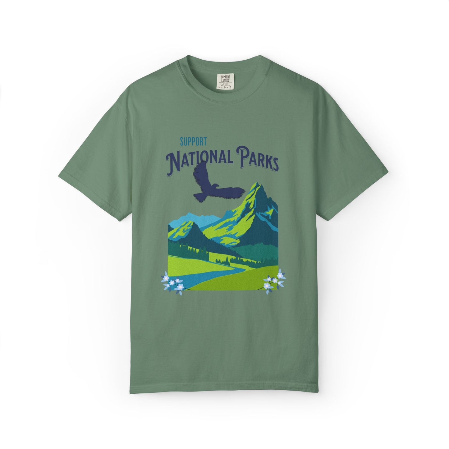 "Support National Parks" 100% Cotton Tee