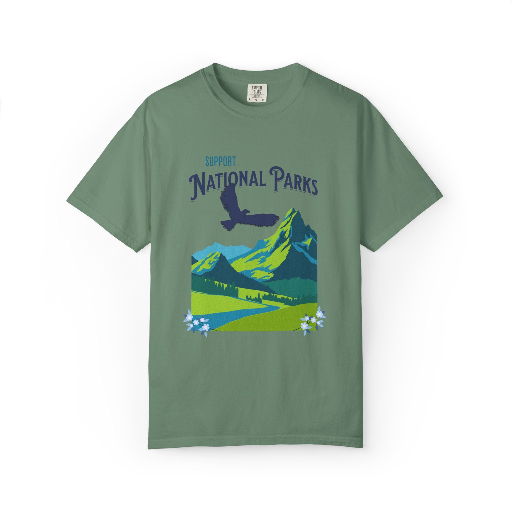 "Support National Parks" 100% Cotton Tee