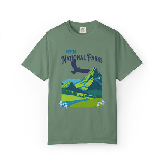 "Support National Parks" 100% Cotton Tee