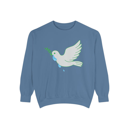 "Tearful Dove"  World Peace Sweatshirt