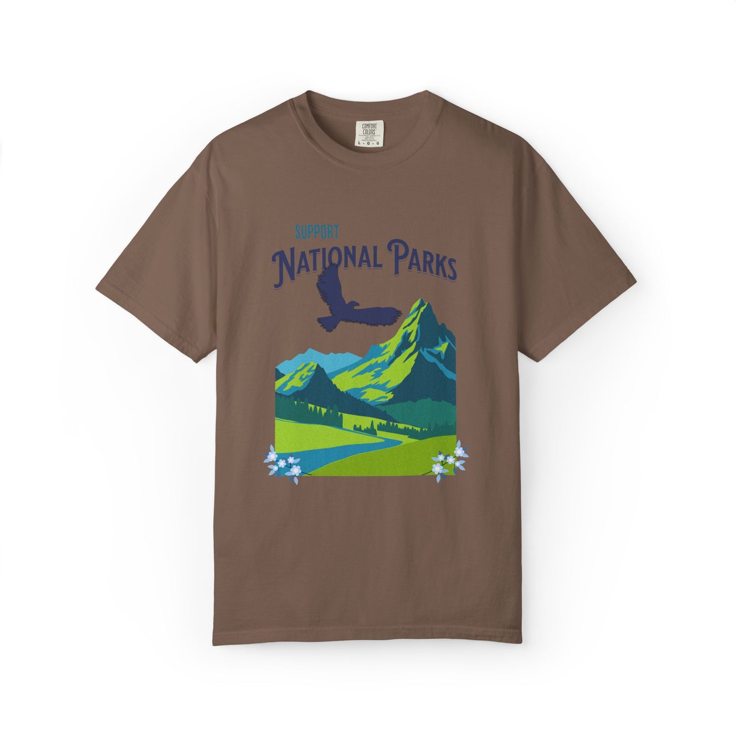 "Support National Parks" 100% Cotton Tee