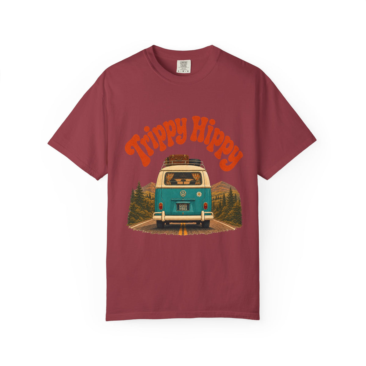 "Trippy Hippy" 70's Vibe Tee