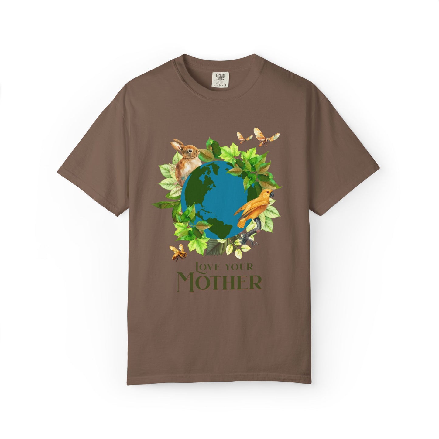 Love Your Mother  100% Cotton Climate Change T-shirt