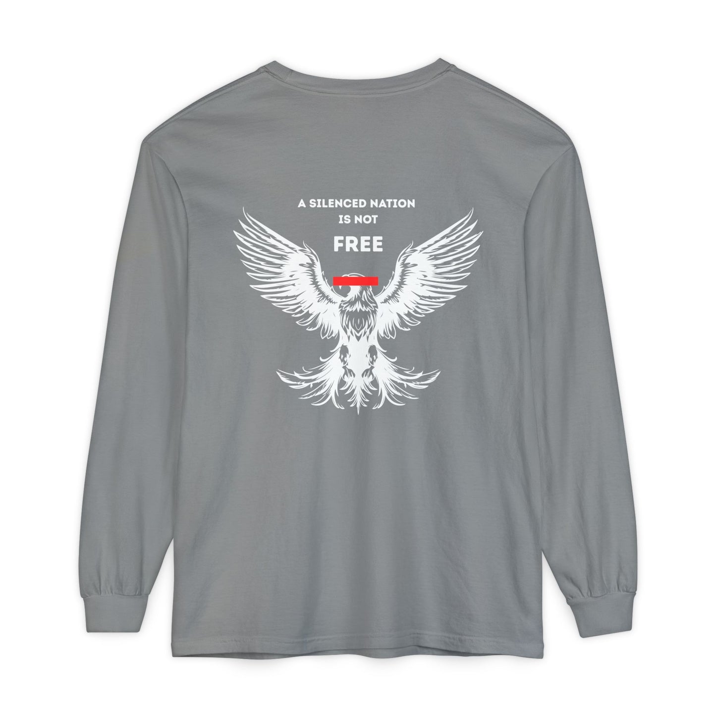 "A Silenced Nation Is Not Free" First Amendment Tee