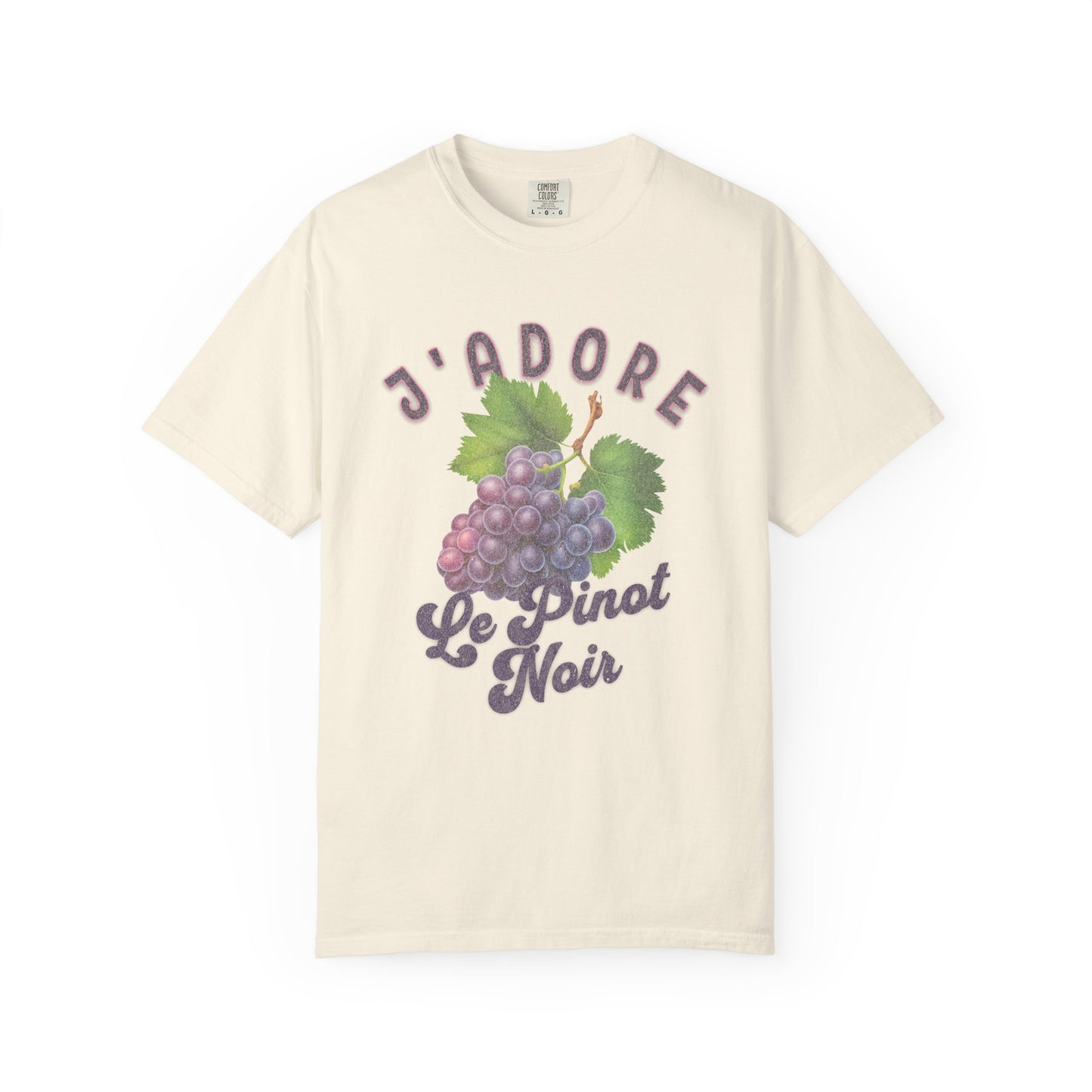 "J'adore Le Pinot Noir" Wine Lover Tee