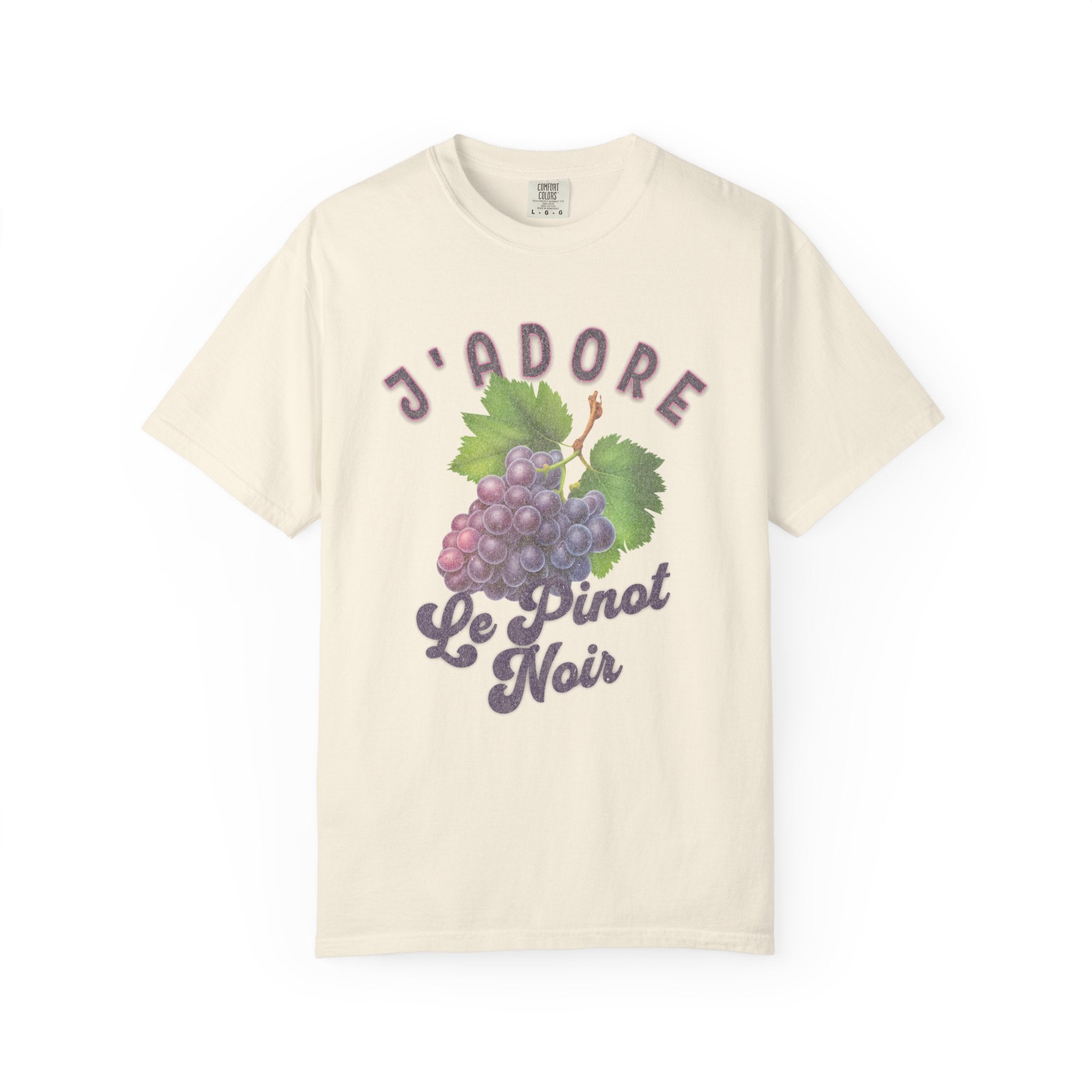 "J'adore Le Pinot Noir" Wine Lover Tee