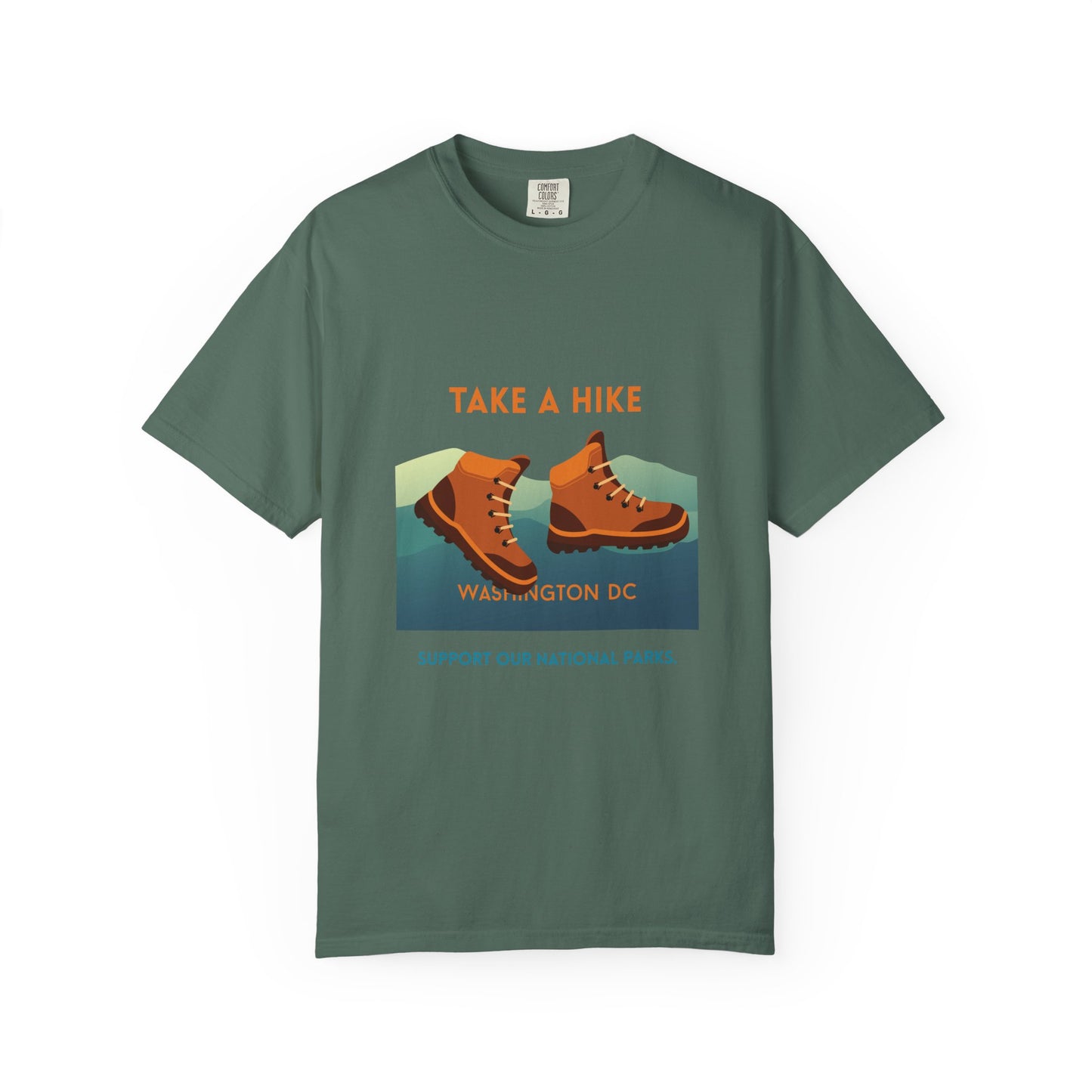 "Take A Hike Washington DC"  National Park Tee