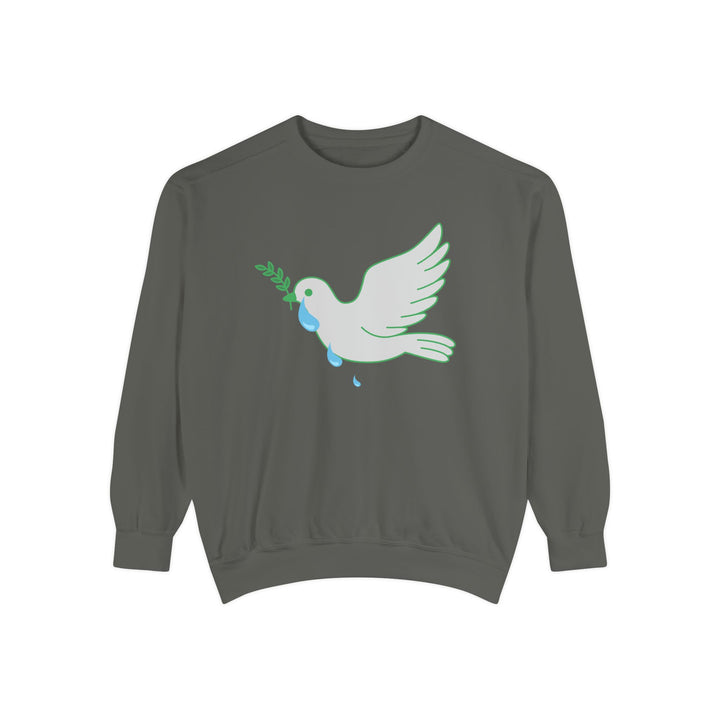 "Tearful Dove"  World Peace Sweatshirt