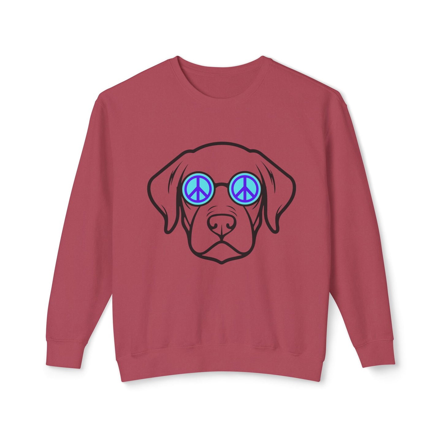 "Peaceful Pup" Peace On Earth Sweatshirt