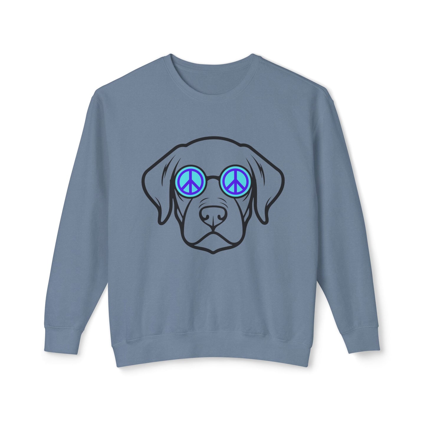 "Peaceful Pup" Peace On Earth Sweatshirt