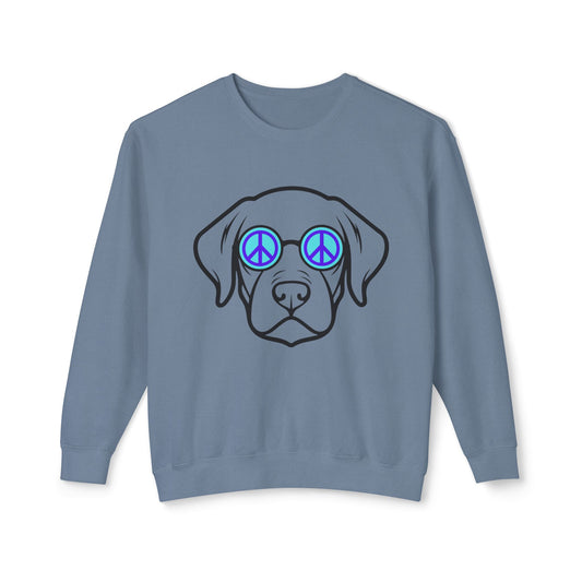 "Peaceful Pup" Peace On Earth Sweatshirt