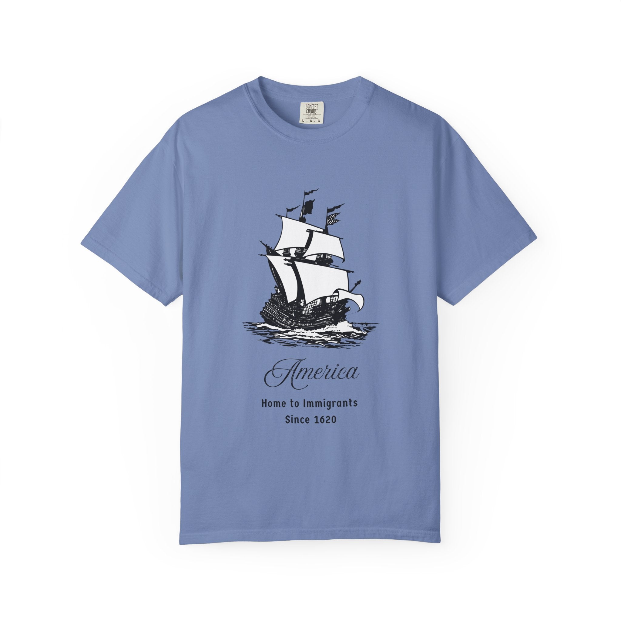 "America. Home To Immigrants Since 1620."  Social Justice Tee
