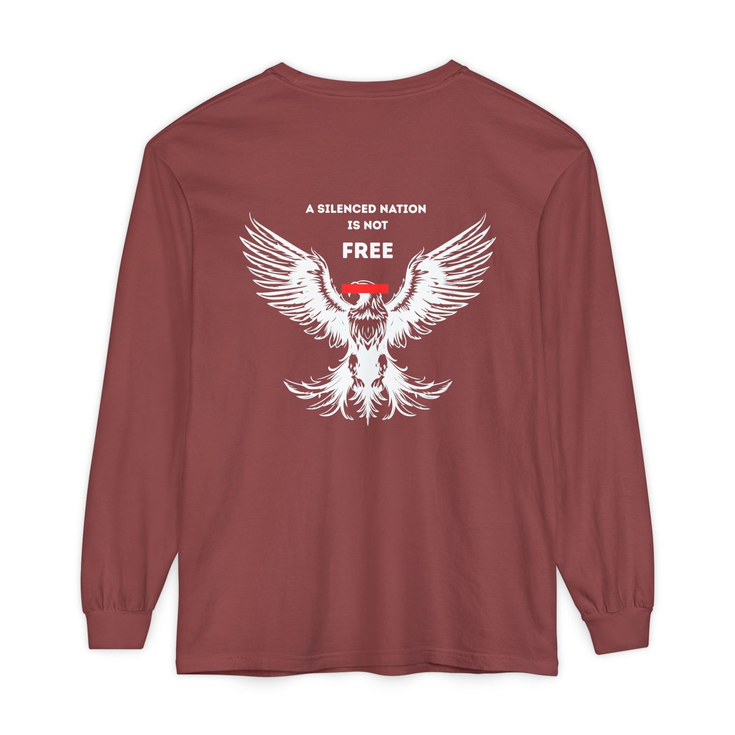 "A Silenced Nation Is Not Free" First Amendment Tee